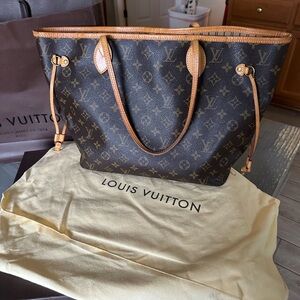 LOUIS VUITTON MONOGRAM NEVERFULL MM SD5115